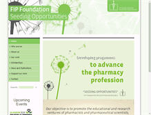 Tablet Screenshot of fipfoundation.org